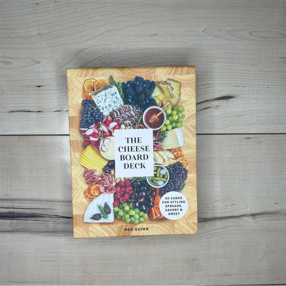The Cheese Board Deck Brand New Charcuterie Board Styling Cards